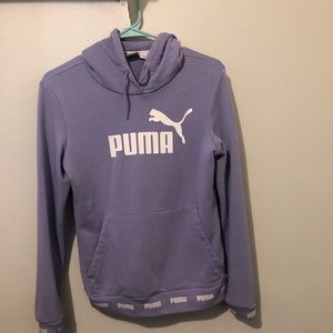 Violet puma sweater